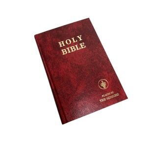 Holy Bible New King James NKJV Red‎ HC Pew Library Gideon Thomas Nelson 1994
